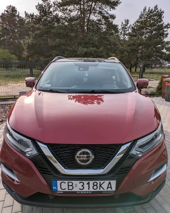 Nissan Qashqai cena 86500 przebieg: 80221, rok produkcji 2018 z Bydgoszcz małe 92